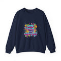 Keep Calm and Crash Out Sweatshirt | neon graffiti, meltdown design