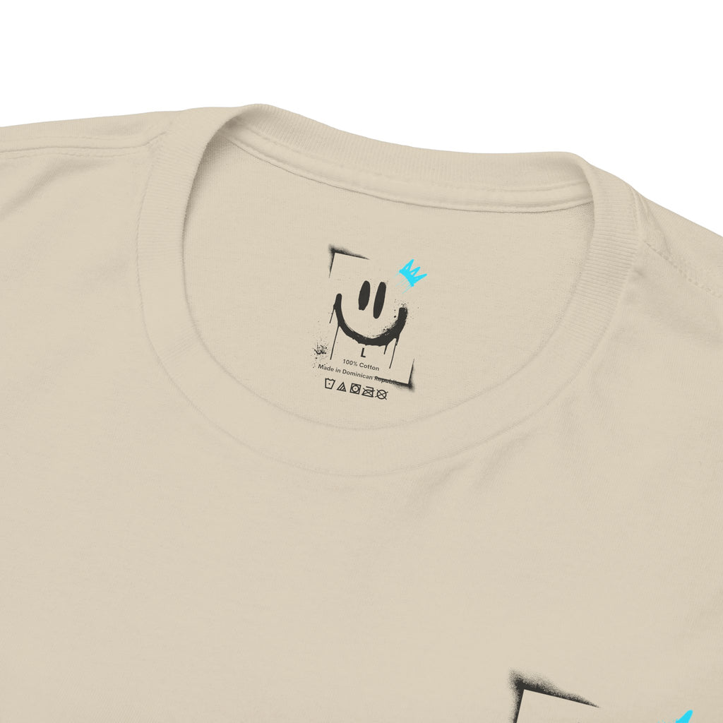 Smiley Crown Tee — Street Art Graffiti Smile T-Shirt