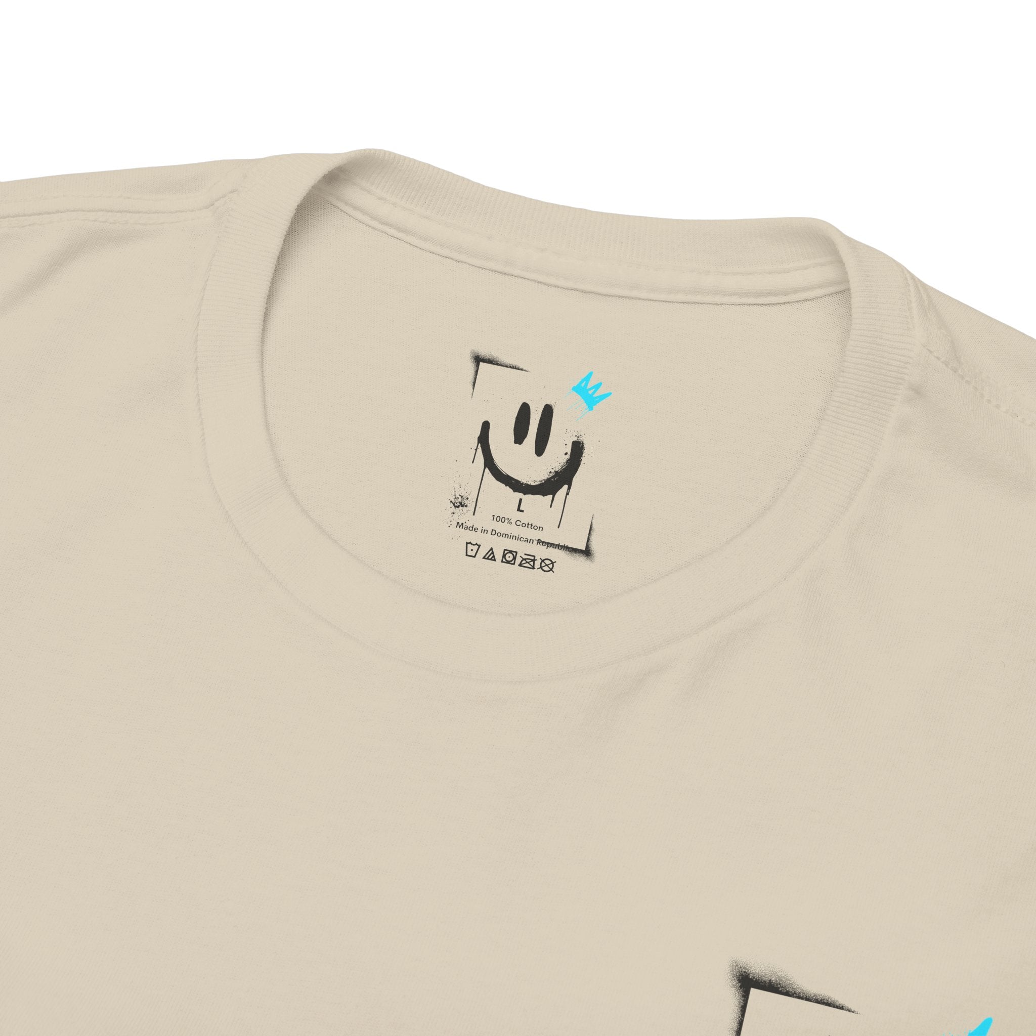 Smiley Crown Tee — Street Art Graffiti Smile T-Shirt