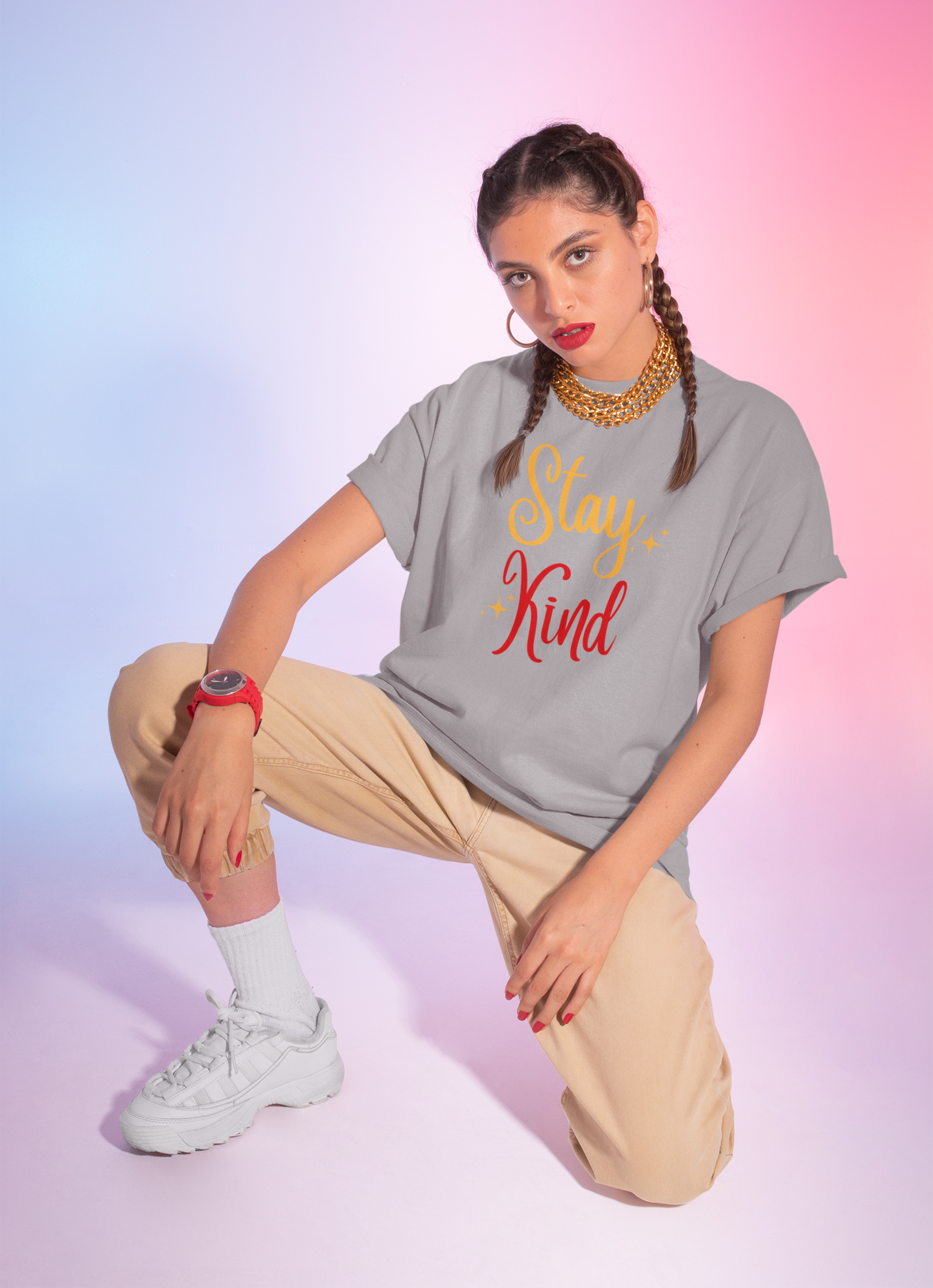 Stay Kind T-Shirt — Positive Message Graphic Tee