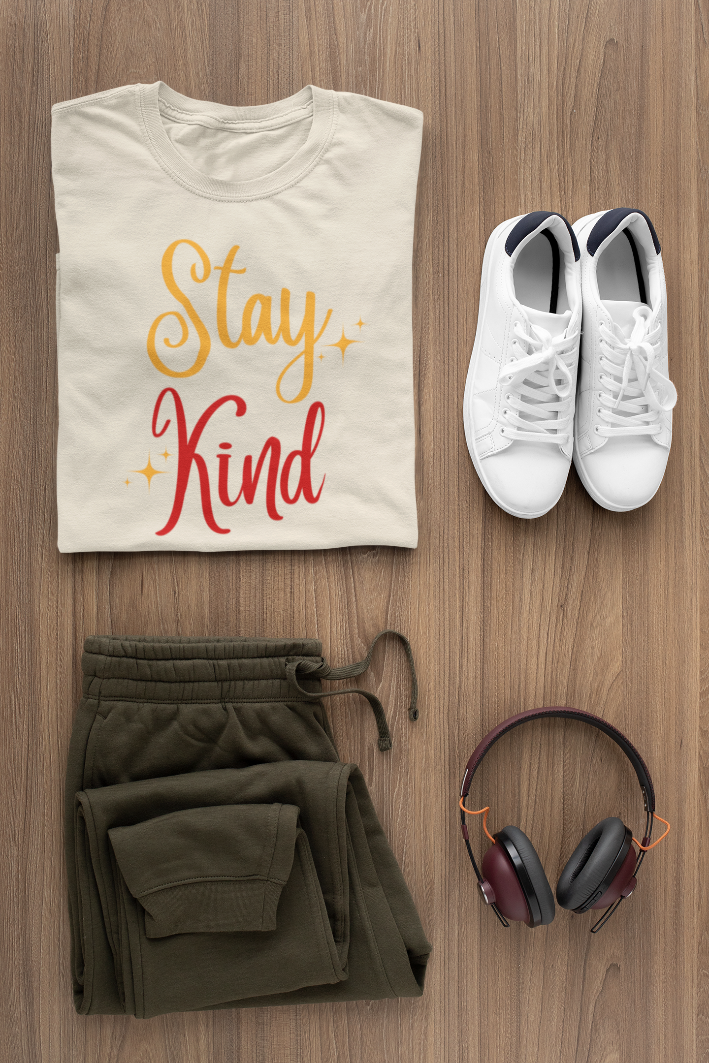 Stay Kind T-Shirt — Positive Message Graphic Tee